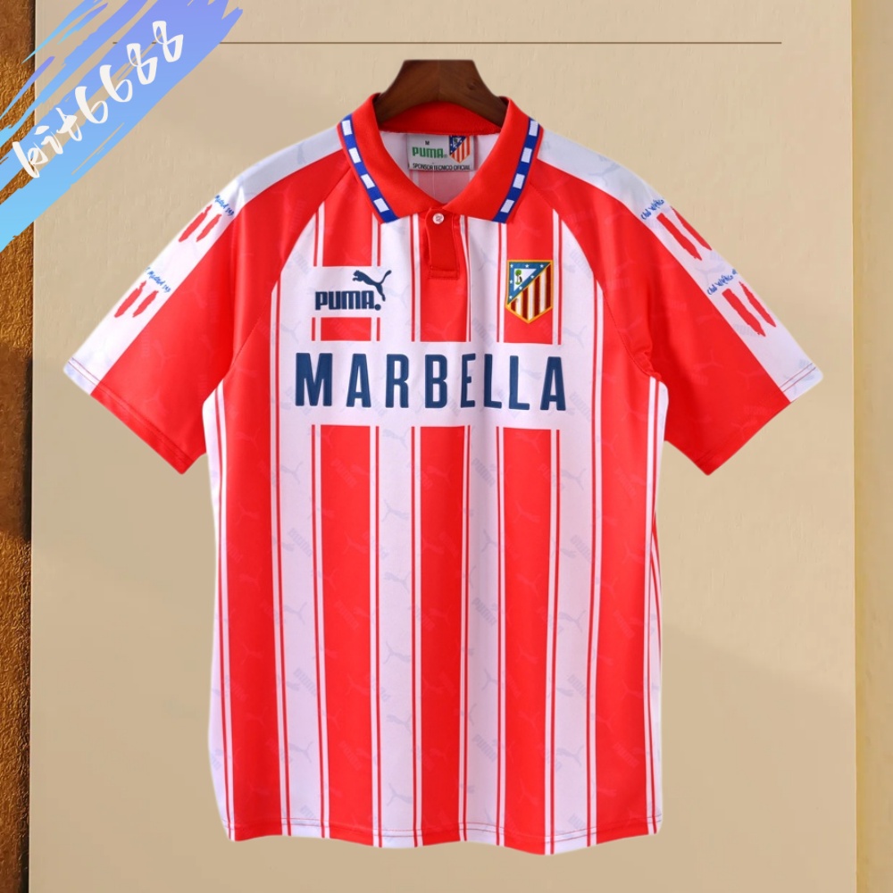 1994/1995 Atletico Madrid Home Retro Football Shirt