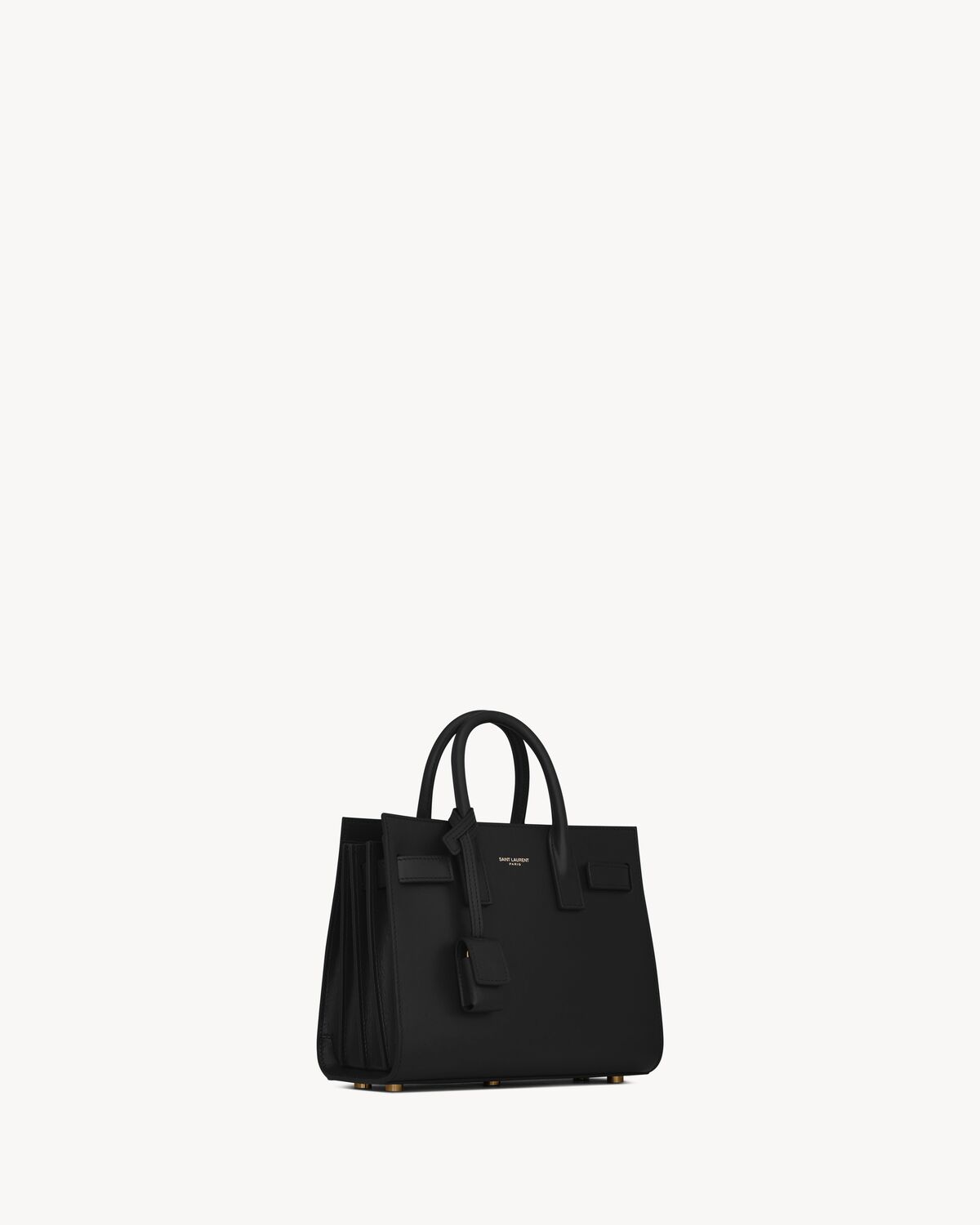 sac de jour in smooth leather - nano BLACK