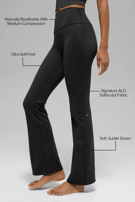ALO Softsculpt High-Waist Bootcut Legging (Regular)