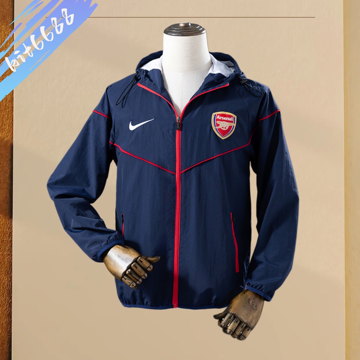 25/26 Arsenal Football Casual Windbreaker