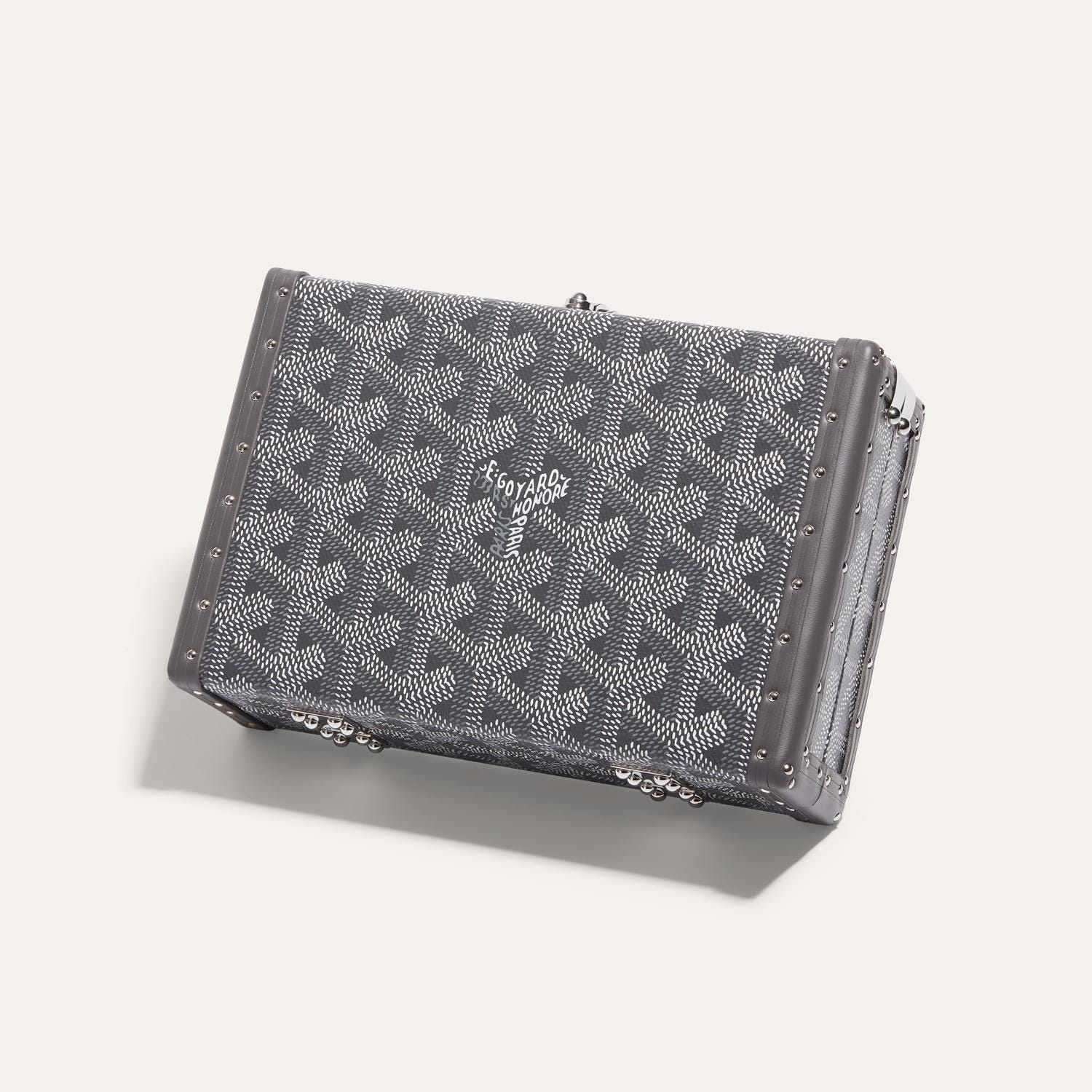 Minaudière Trunk Bag Grey