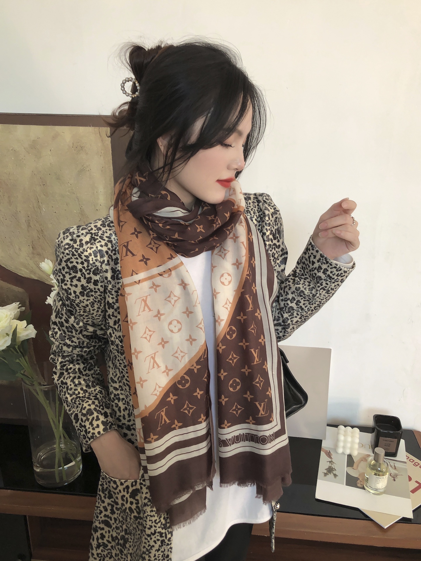 Louis new arrival men and women scarf size:100*200cm cm