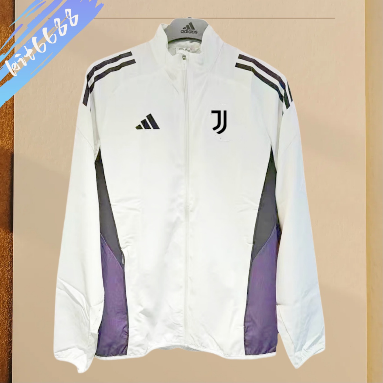 2025/2026 Juventus Embroidered Football Windbreaker