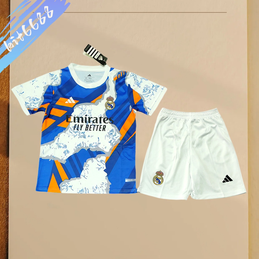 2025/2026 Real Madrid Special Edition Football Kids Kit socks