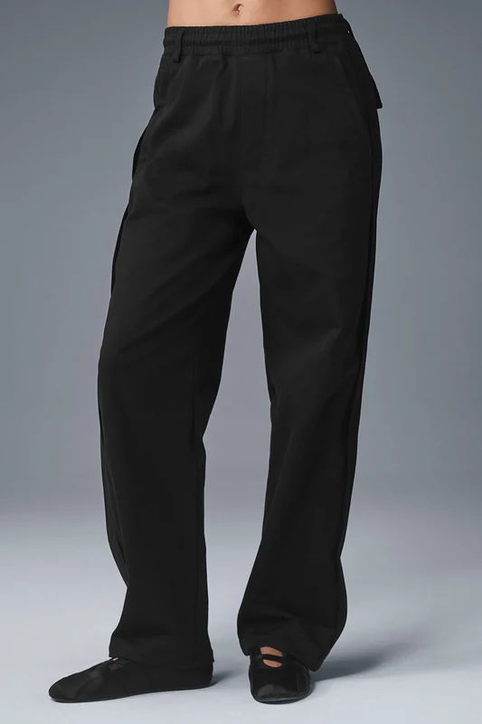 Edition Sueded Straight Leg Pant