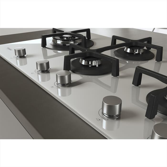 WHIRLPOOL - Piano cottura a gas ELEMENTS GOA 9523/WH 86cm-Bianco