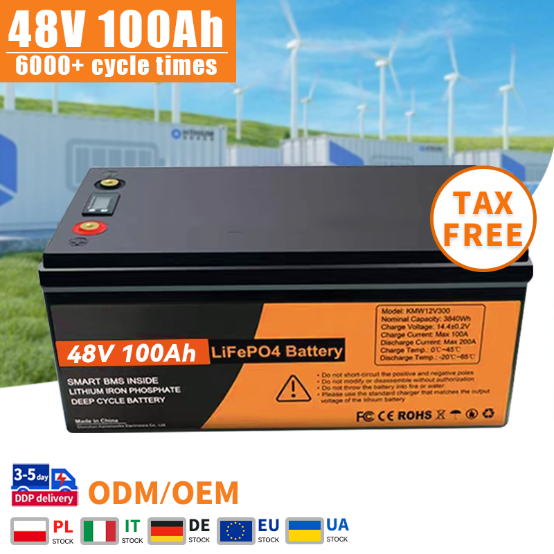Lithium Ion Batteries Pack 48v 100ah