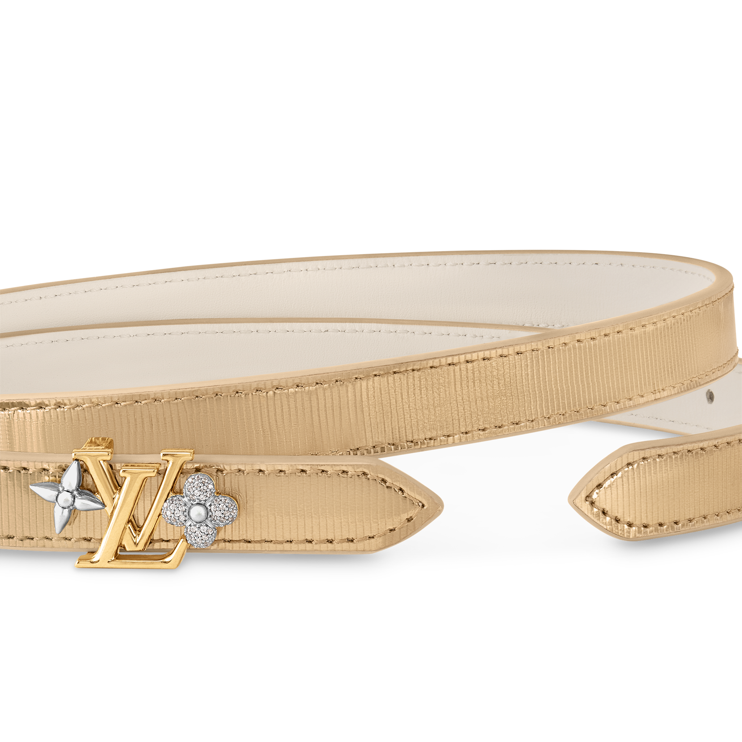 LV Gram Vernis 15mm Reversible Belt M8620Y