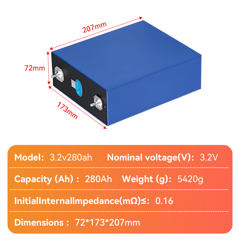 3.2v 280ah Lifepo4 Battery
