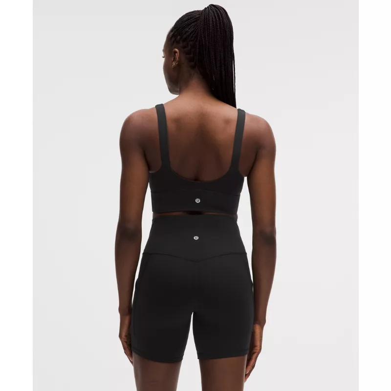 lululemon Focuser V-Neck Bra Light Support, C/D Cup
