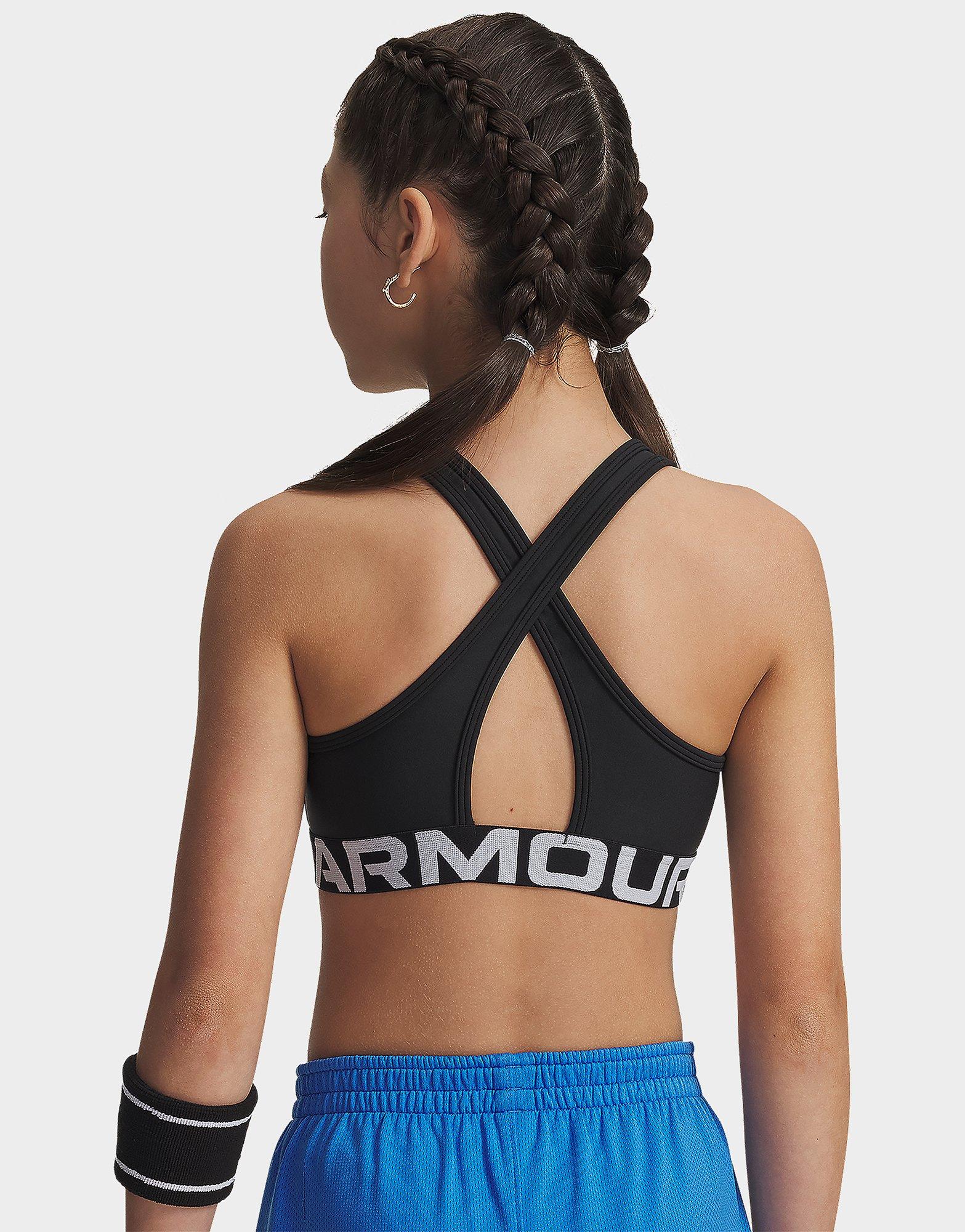 Under Armour Crossback Sport-BH für Mädchen