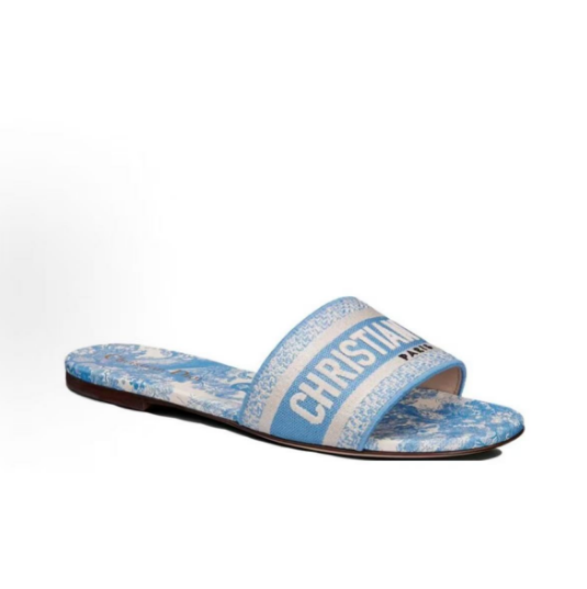Dior Classic Dway Slide Light Blue
