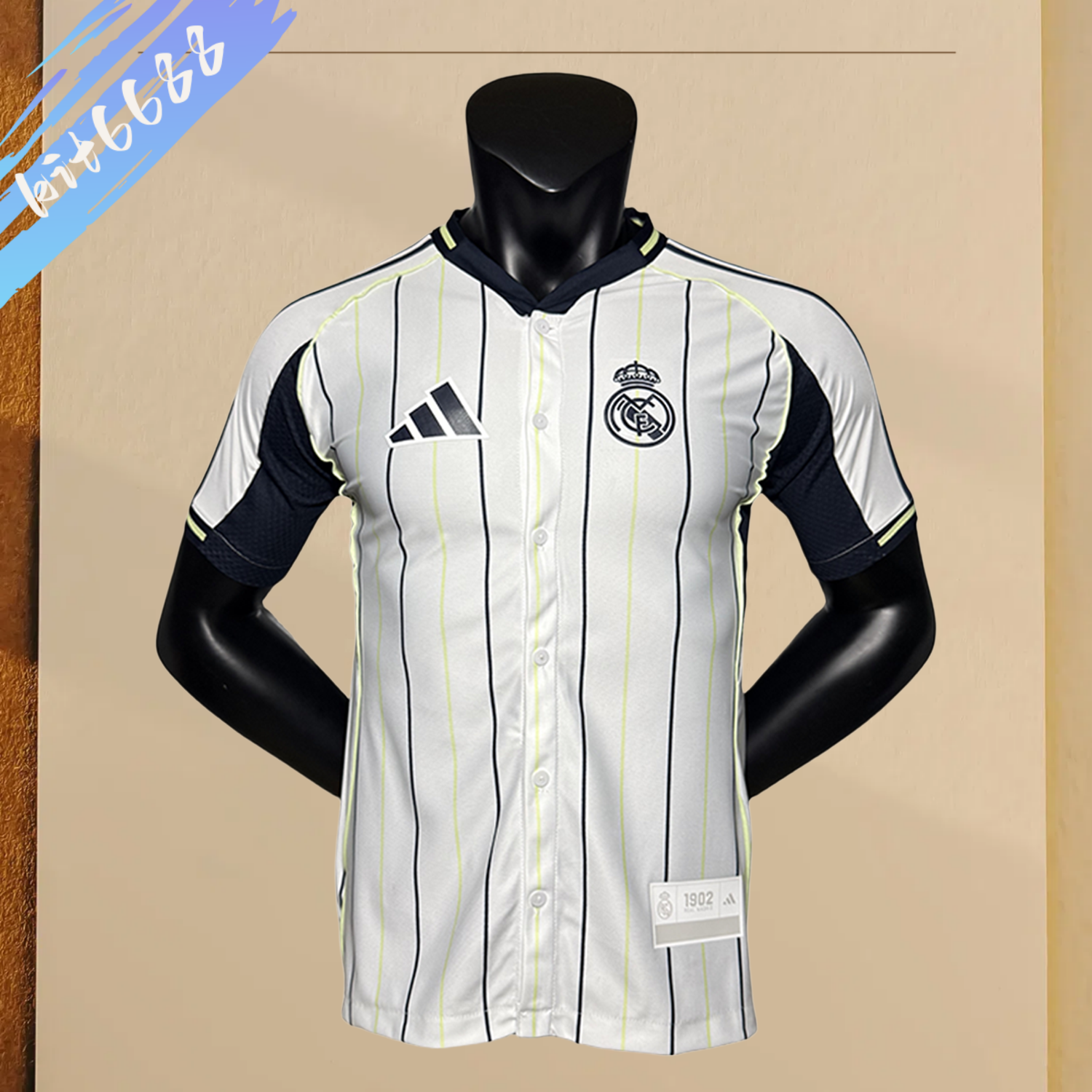 2025/2026 Real Madrid Casual Baseball Style Sports Shirt (Player ）