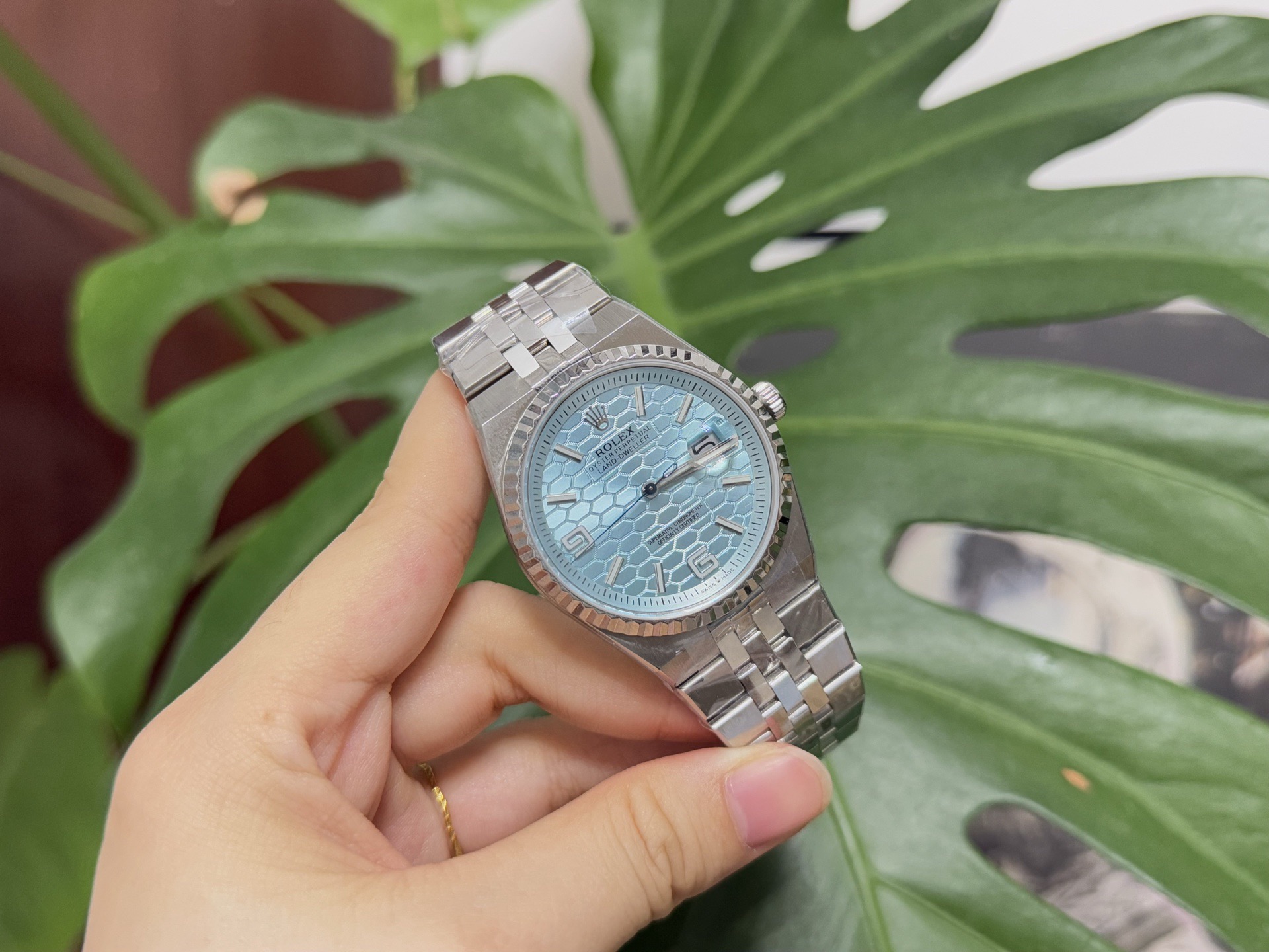 Rolex Land-Dweller 36 Oyster 36 mm  platinum  M127236-0001