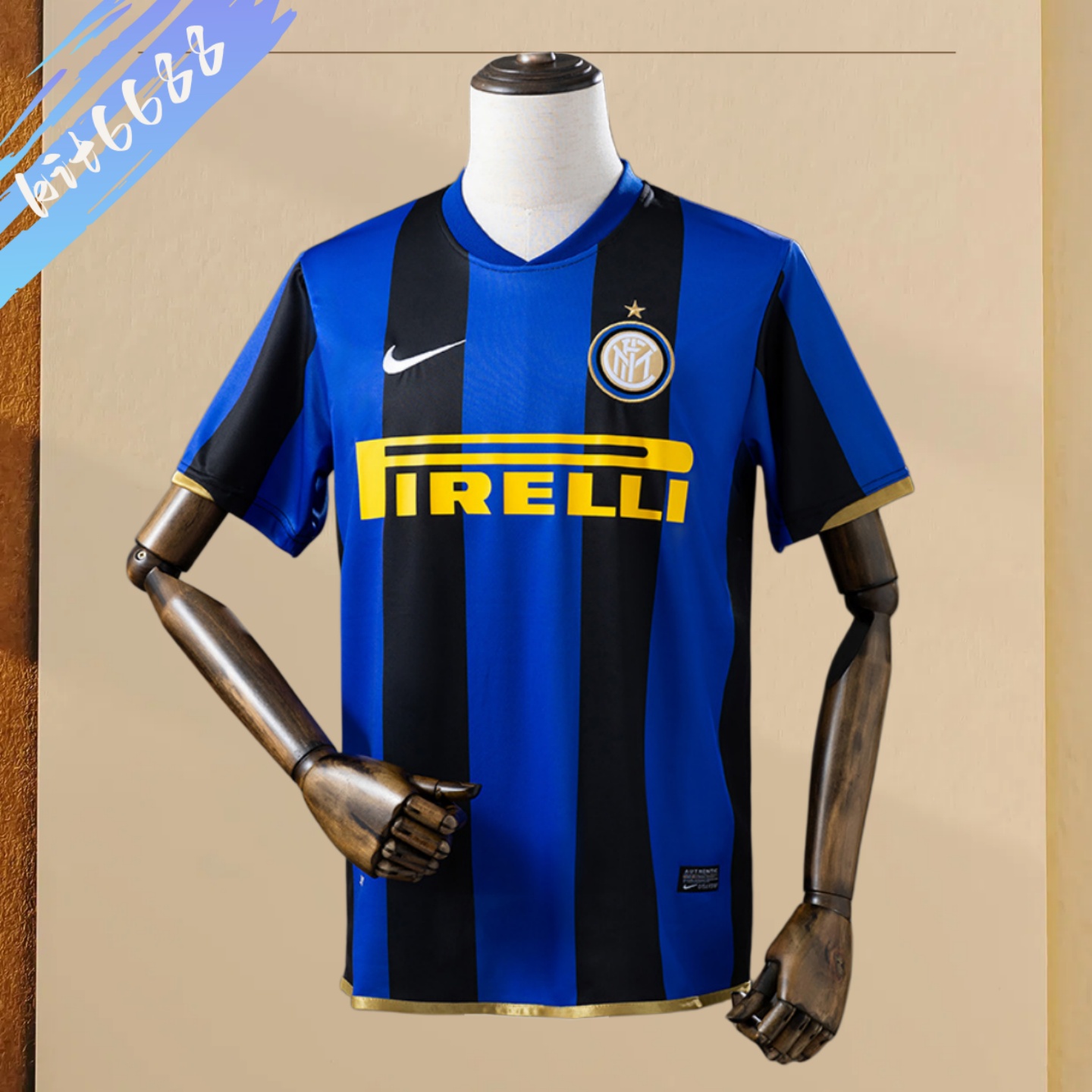 2008/2009 Inter Milan Home Retro Football Shirt