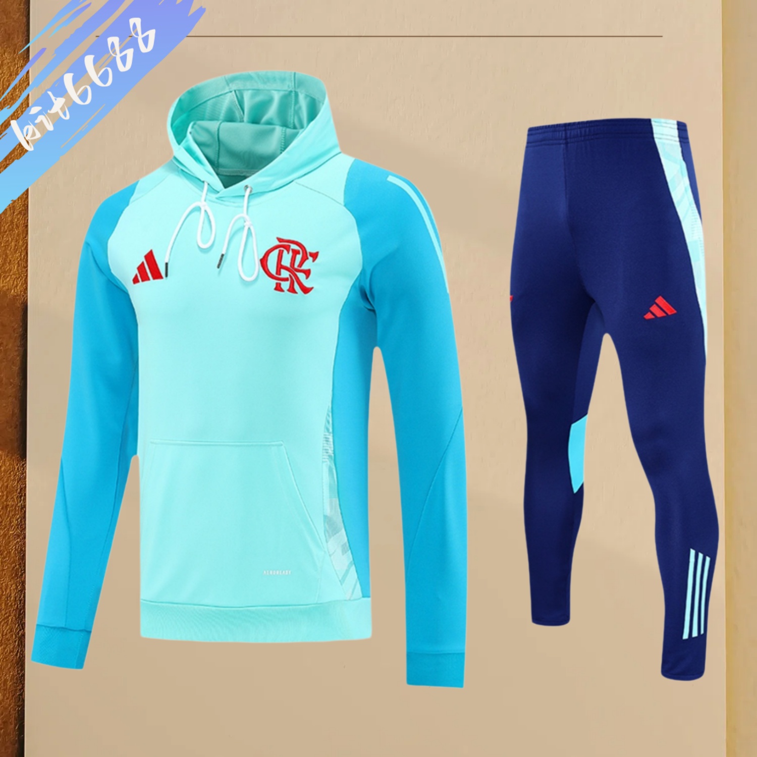 2025/2026 Flamengo Adult Long Sleeve Hood Kit
