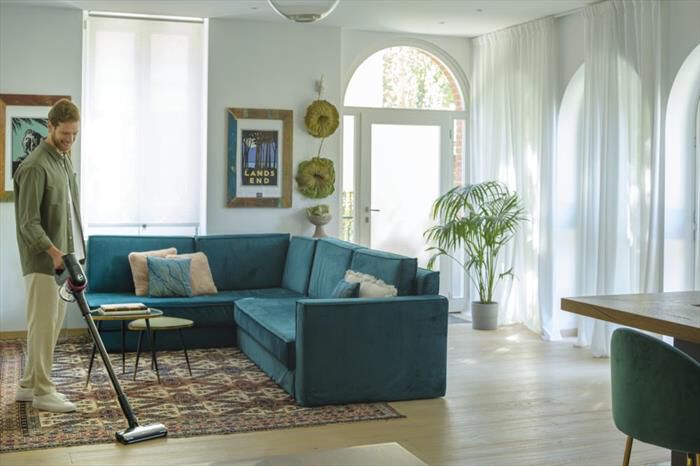 HOOVER - Scopa elettrica senza sacchetto HF410H 011-Magenta