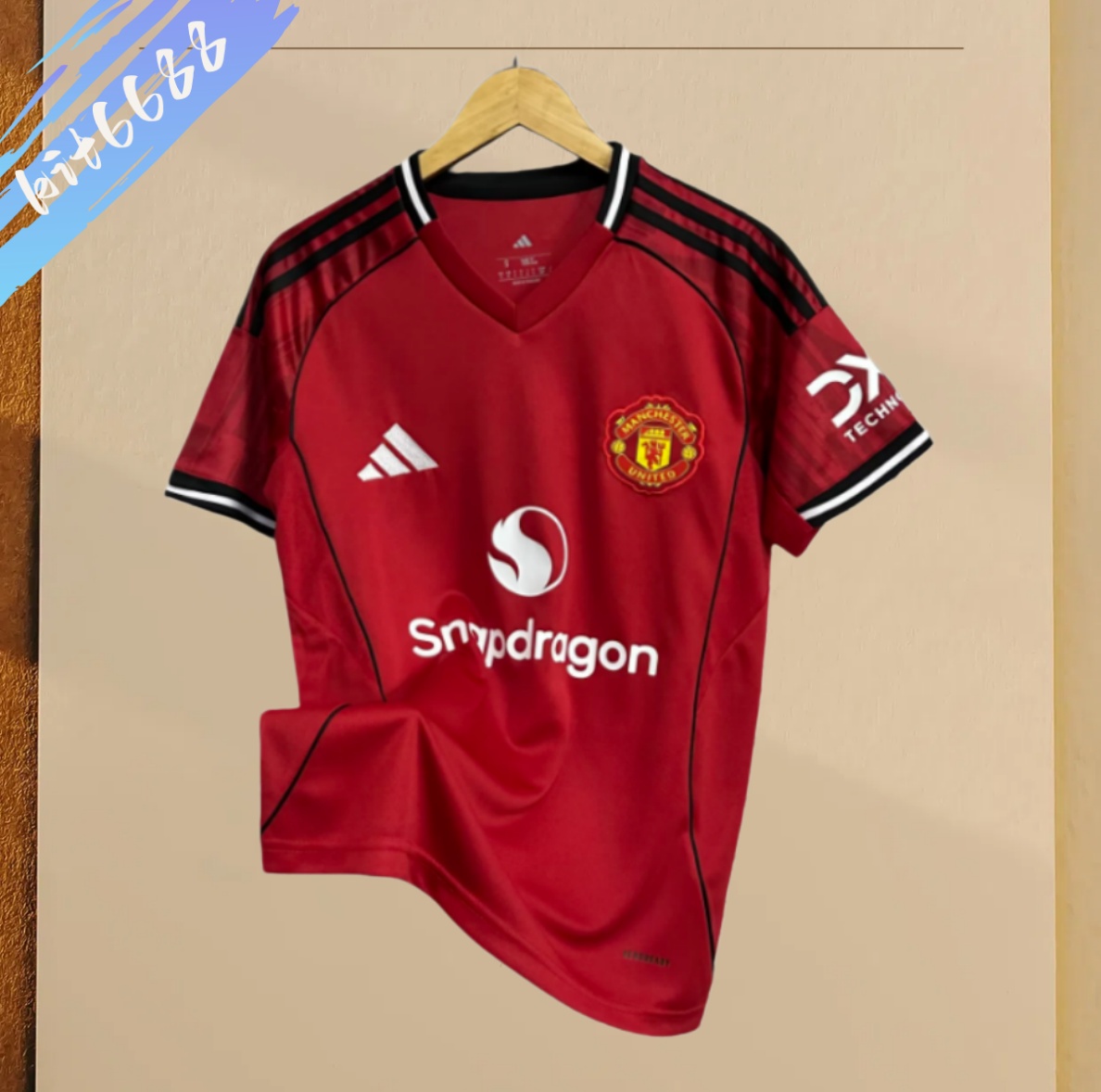 2026 Manchester United home Football Shirt (Fans Edition)