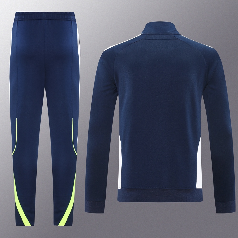 25/26 Real Madrid Full Zipper Training Suit (Adult Set)