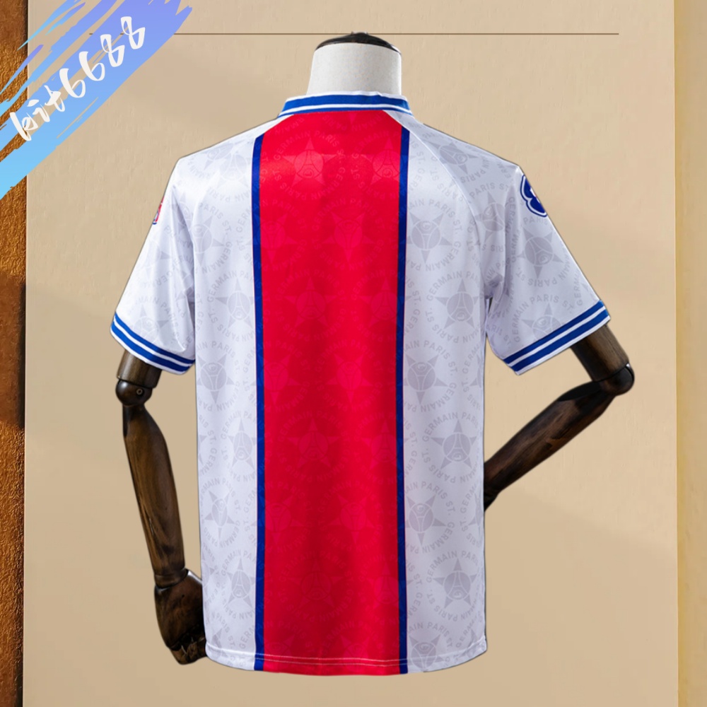94/95 PSG Paris Saint-Germain  Away Football Shirt (Retro）
