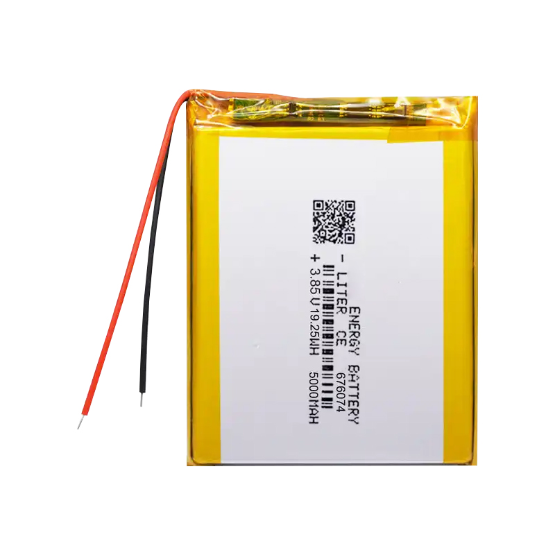 Pouch Lithium Ion Batteries 676074 3.7v5000mAh