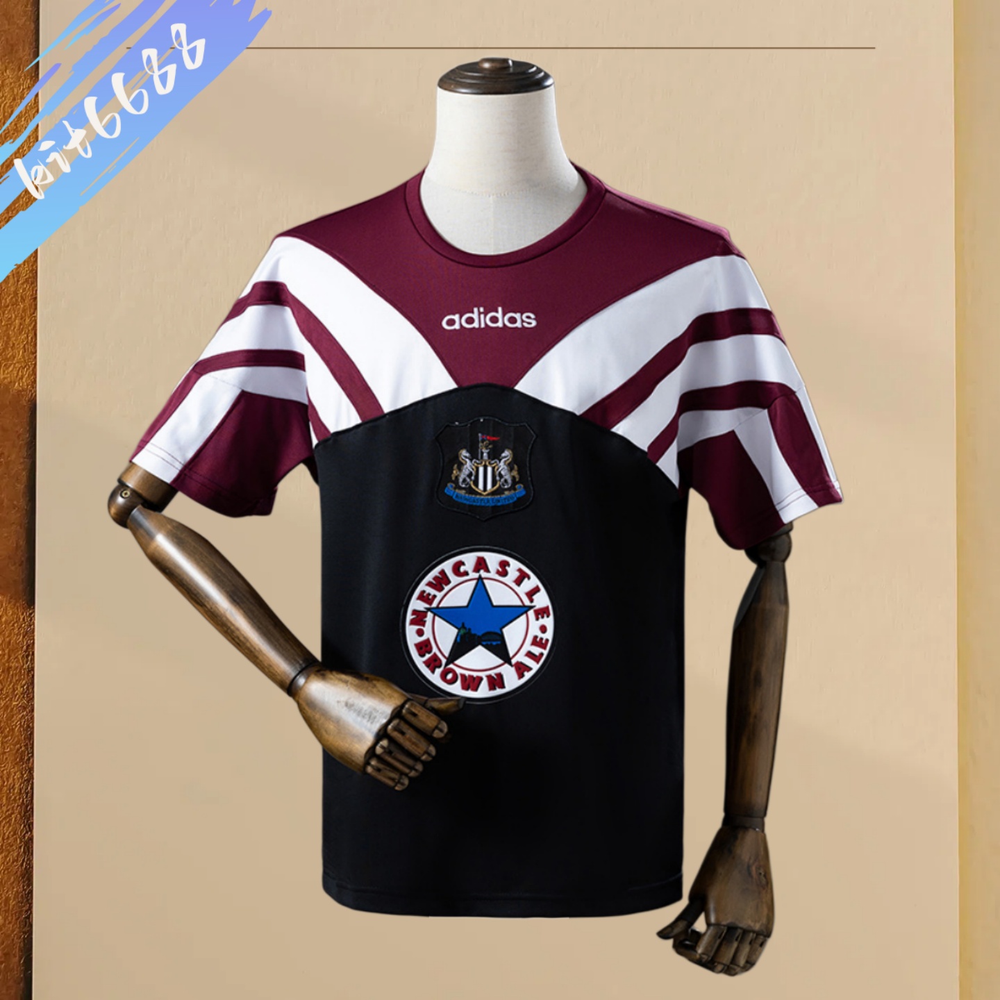 1995/1996 Newcastle United Training Retro Football Shirt