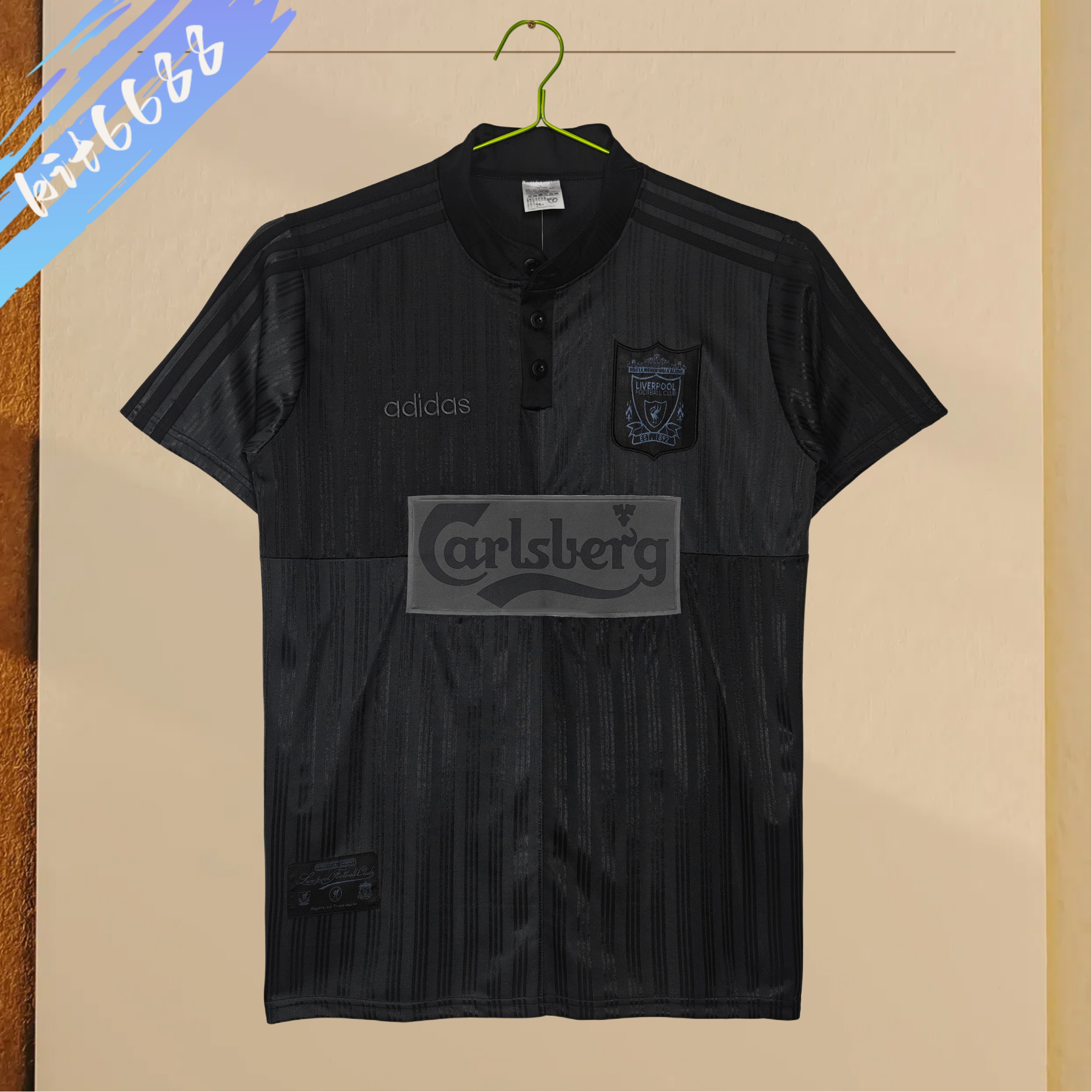 98/99 Liverpool Special edition black Retro Football Shirt