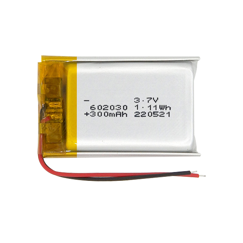 Pouch Lithium Ion Batteries 602025 602030 3.7v 250mAh 300mAh