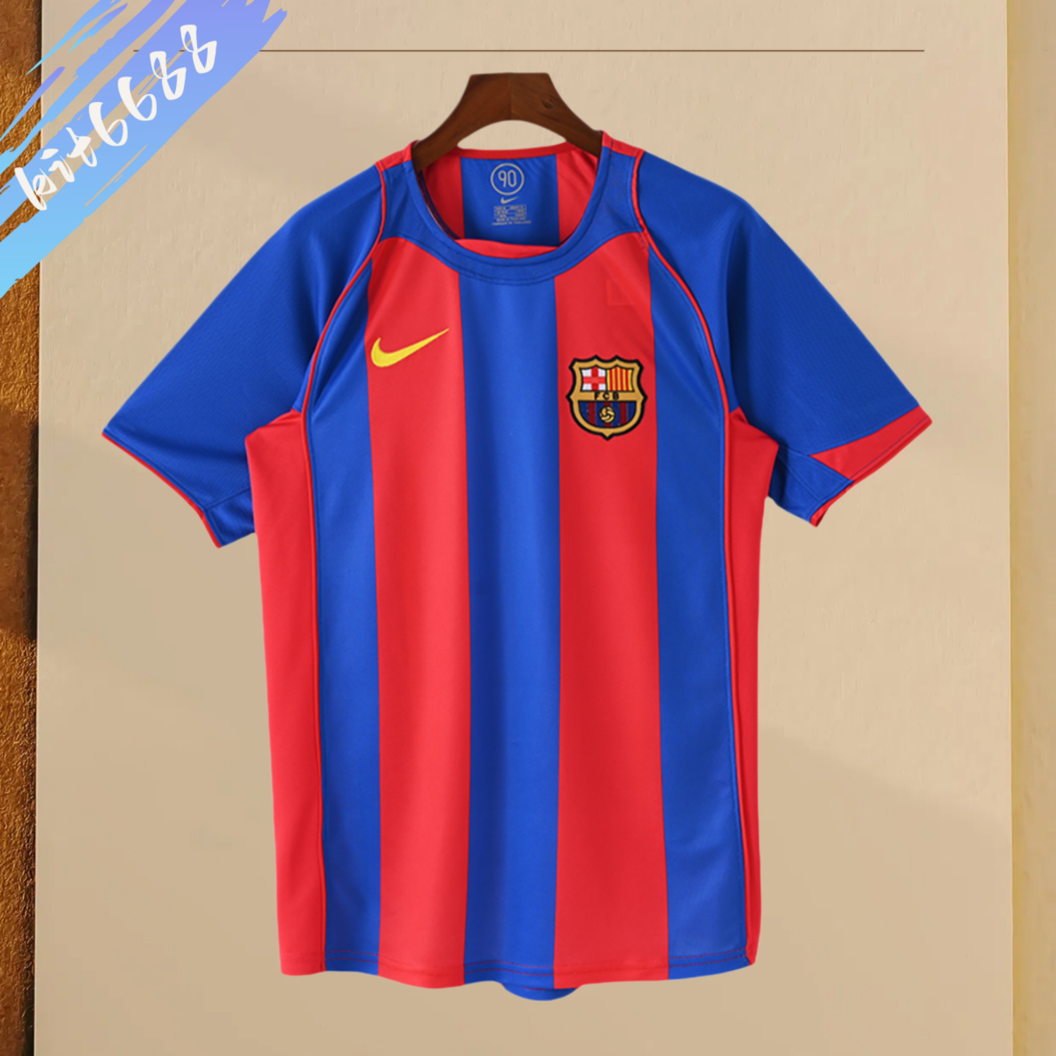 2004/2005 Barcelona Home Retro Football Shirt