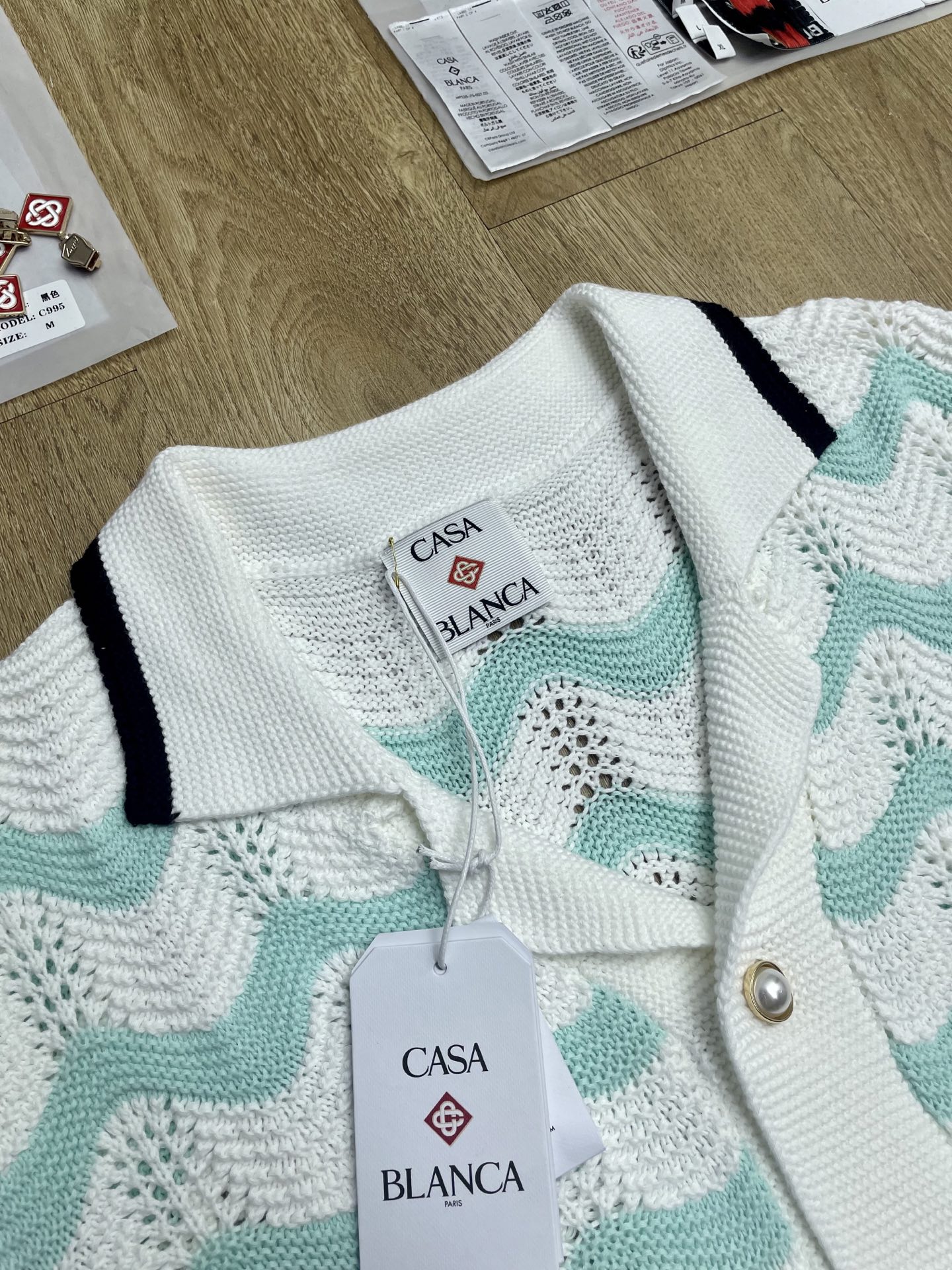 Casablanca Polo Shirt Size S-XL