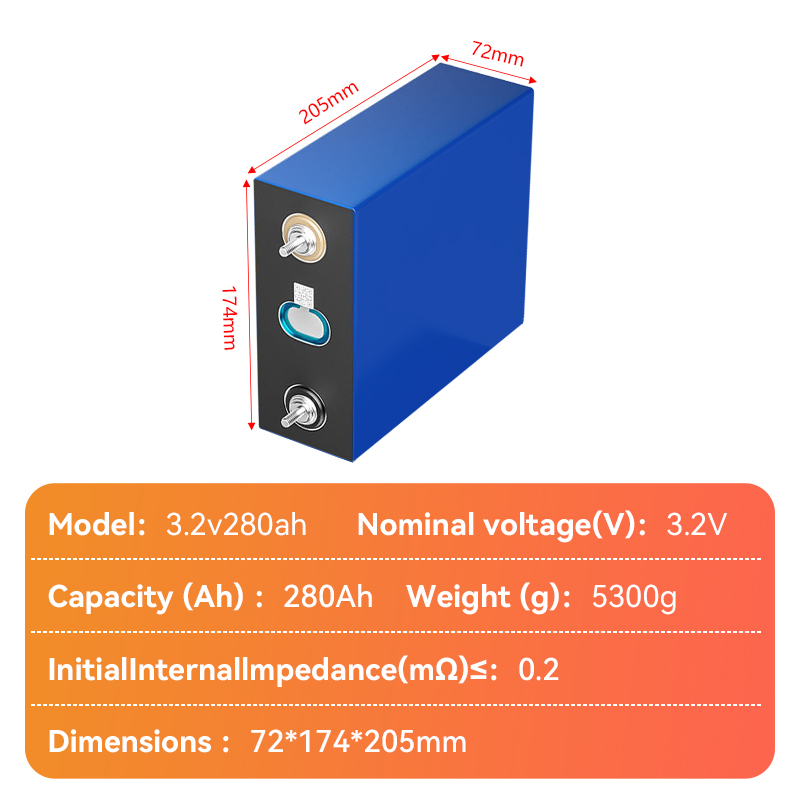 3.2v 280ah Lifepo4 Battery