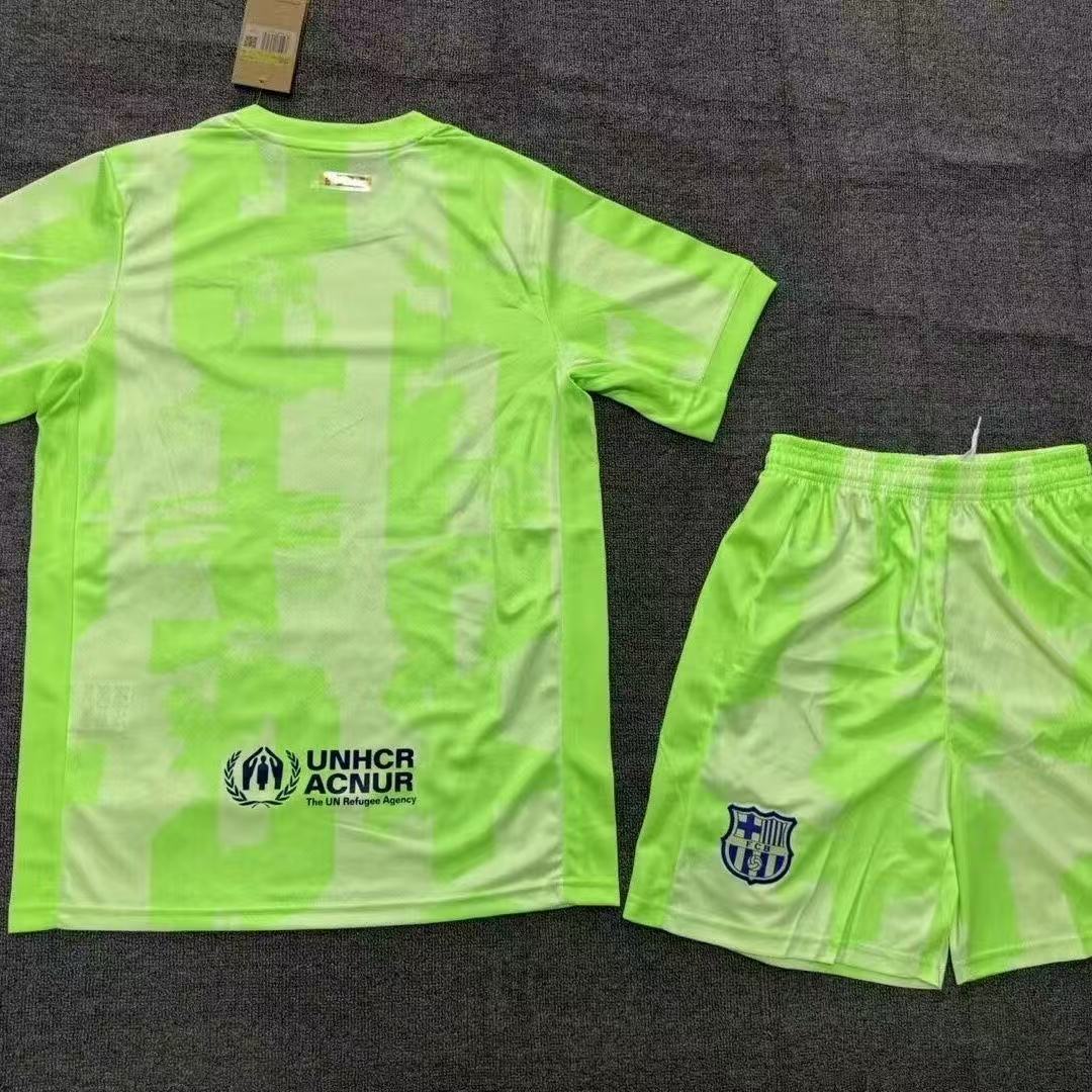 Barcelona 2425 Short Football Sleeve Set Yamal