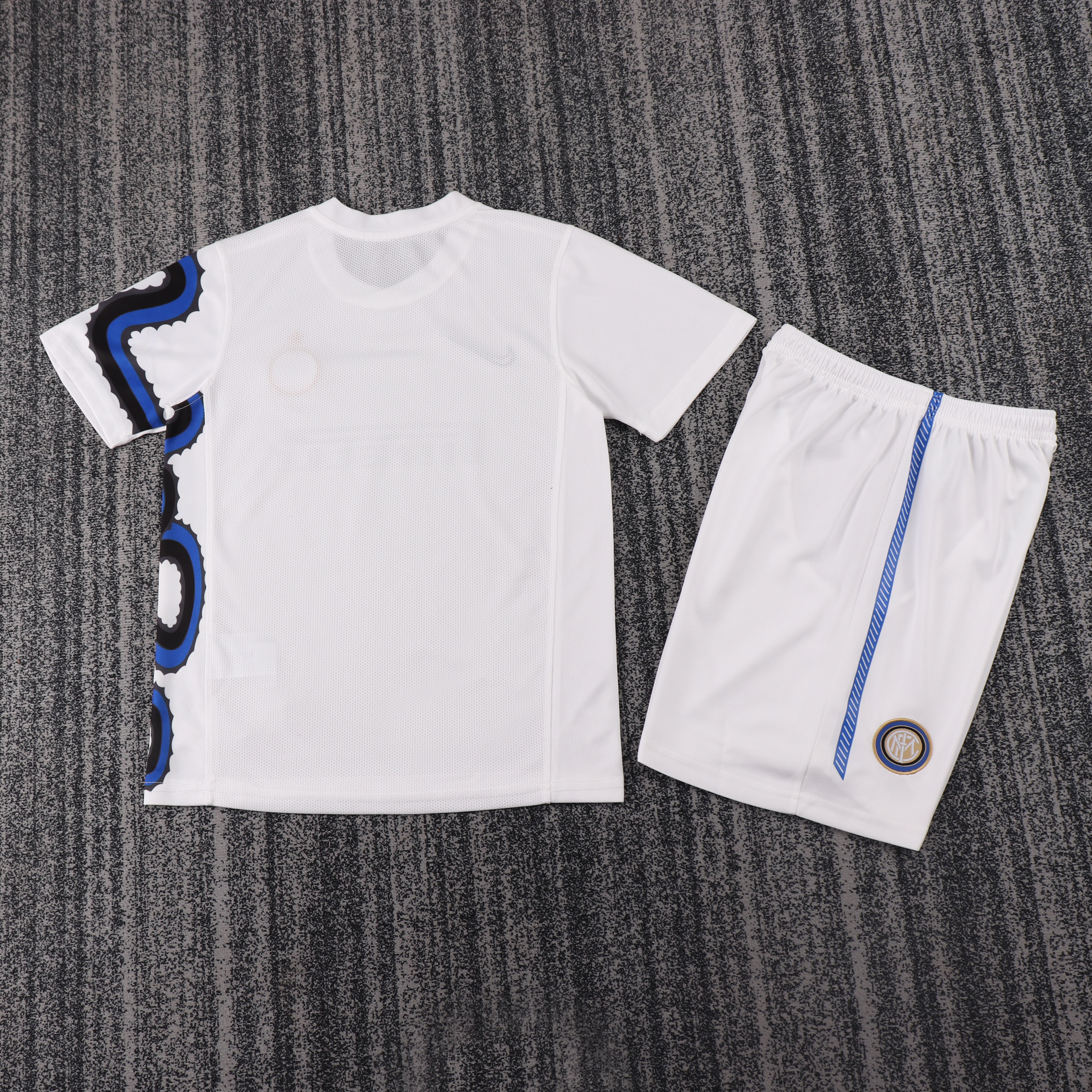 2010/2011 Inter Milan Away Retro Football Shirt Kids Kit