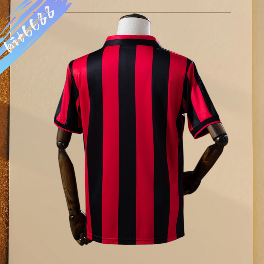 1990/1991 AC Milan home Retro Football Shirt (Fan Edition)