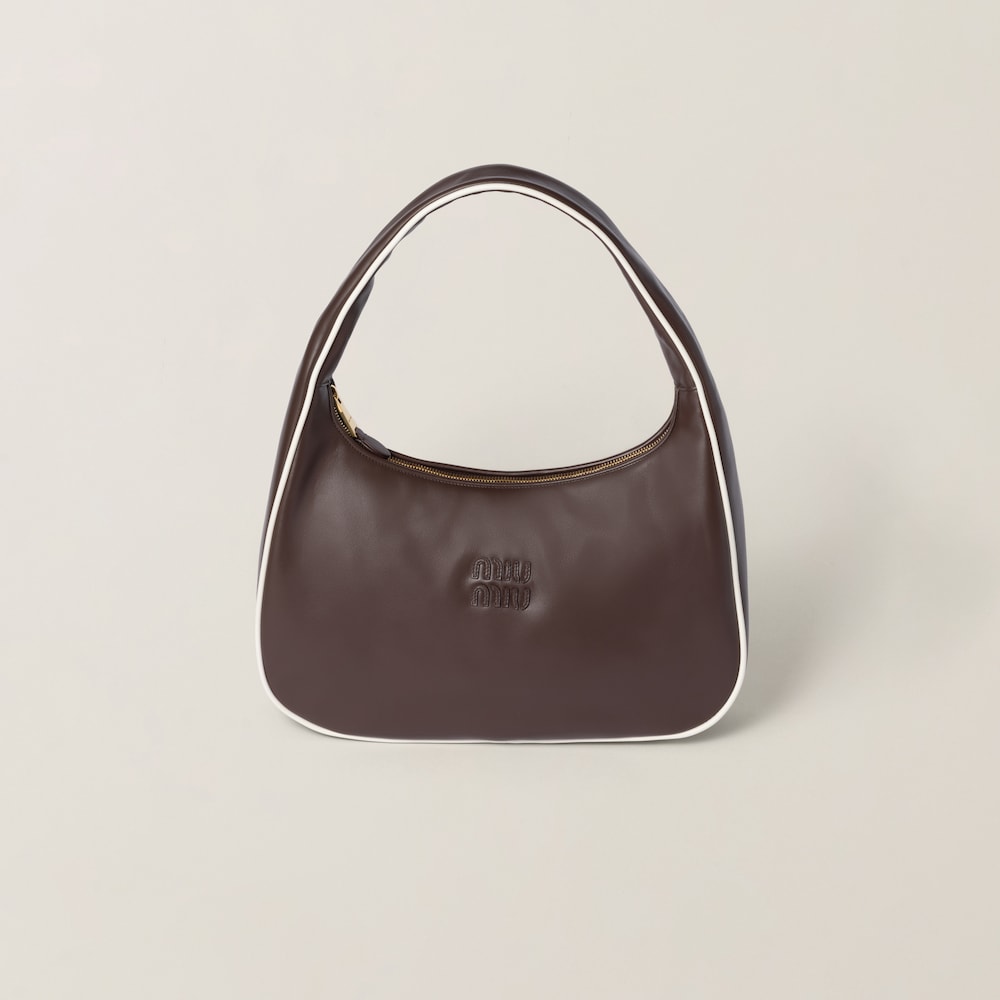 Wander leather bag Briarwood/White
