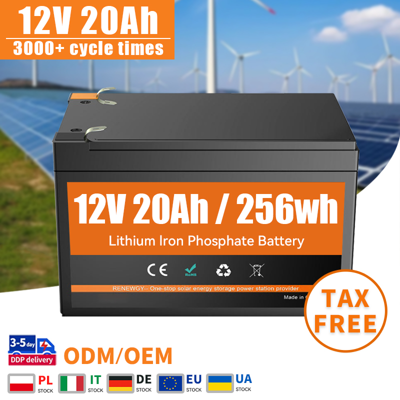 Lithium Ion Batteries Pack 12v 20ah