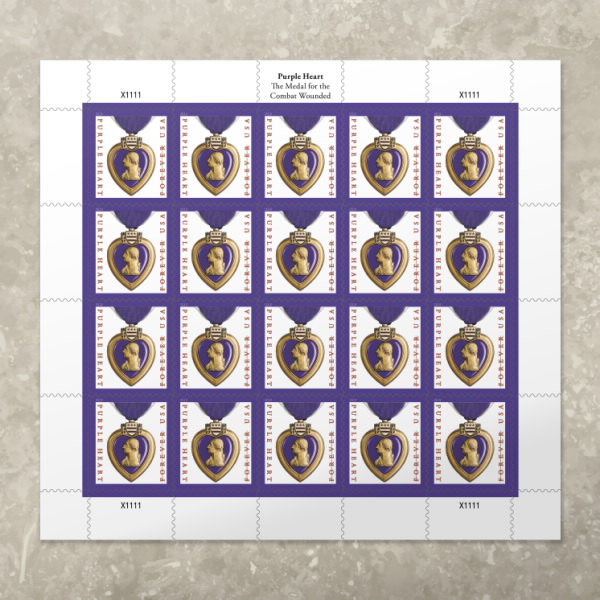 🎁[US FREE SHIPPING]100PCS-Purple Heart Medal 2019