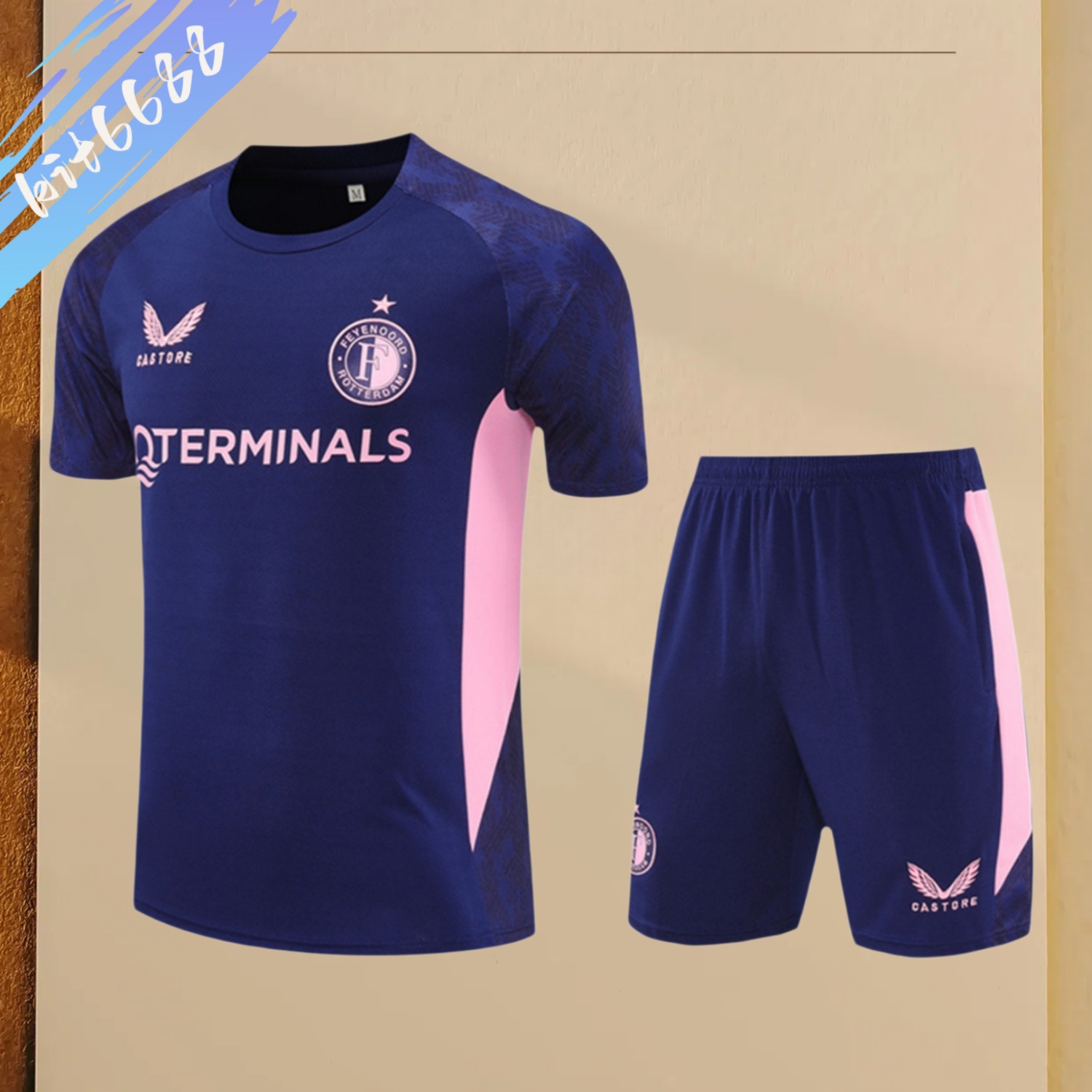 2025/2026 Feyenoord Short Sleeve Training Kit (Kids Kit)