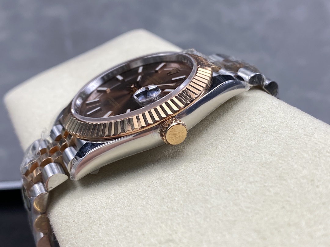 Rolex Datejust Automatic Rose Gold & Steel Watch m126331 0002