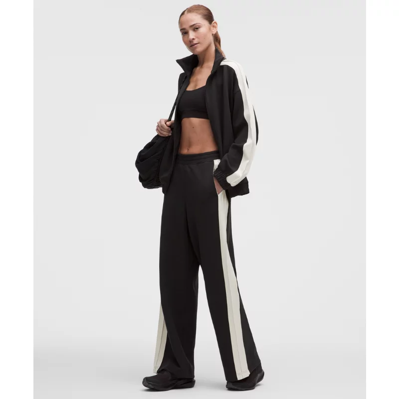 Double-Knit High-Rise Pant