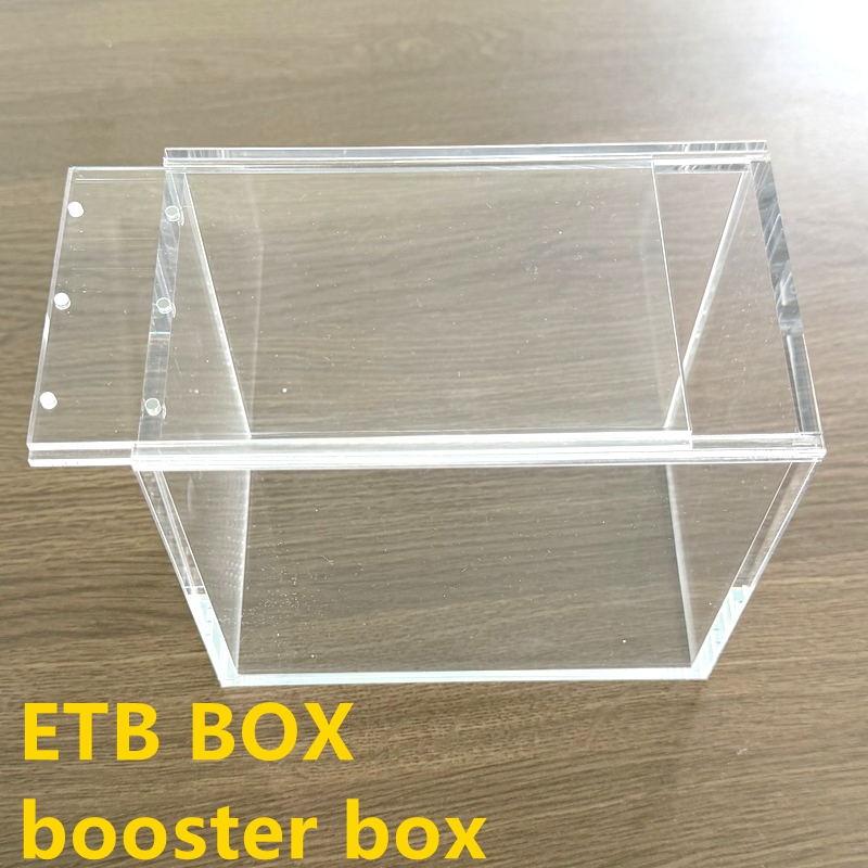 5MM防紫外线透明保护盒宝可梦精英训练者盒 ETB磁性亚克力展示盒