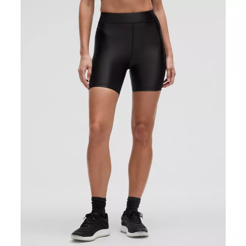 Satin Shine High-Rise Short 6