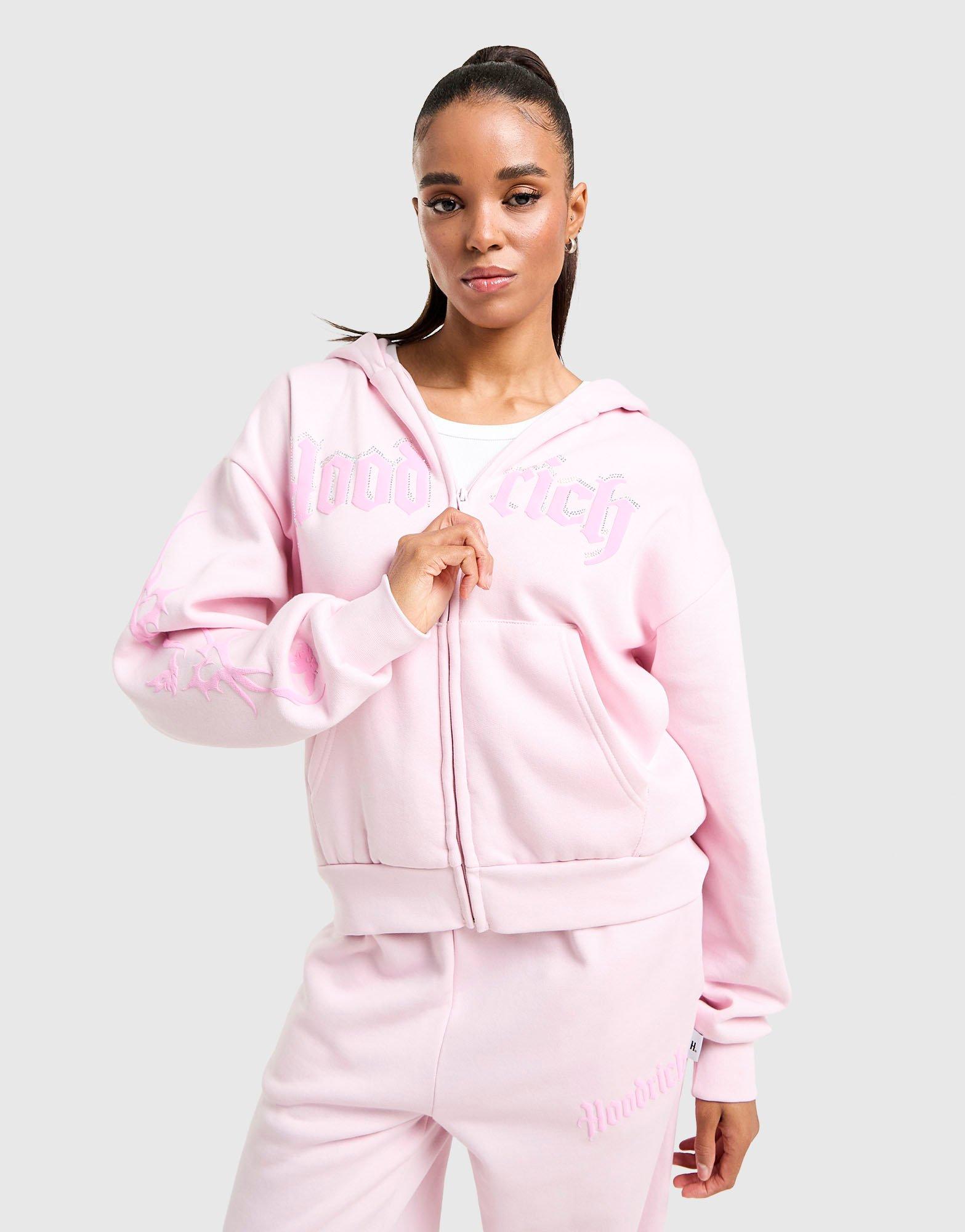 Hoodrich Totum Diamante Full Zip Hoodie Damen