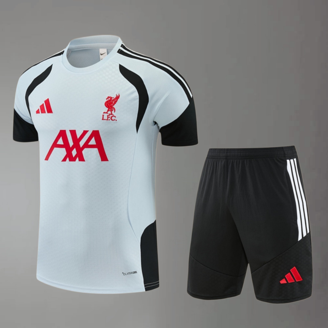 2026/2027 Liverpool  Short Sleeve Training Clothes (Adult Kids Kit)