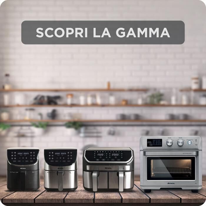ARIETE - Friggitrice ad aria 4628-acciaio inossidabile