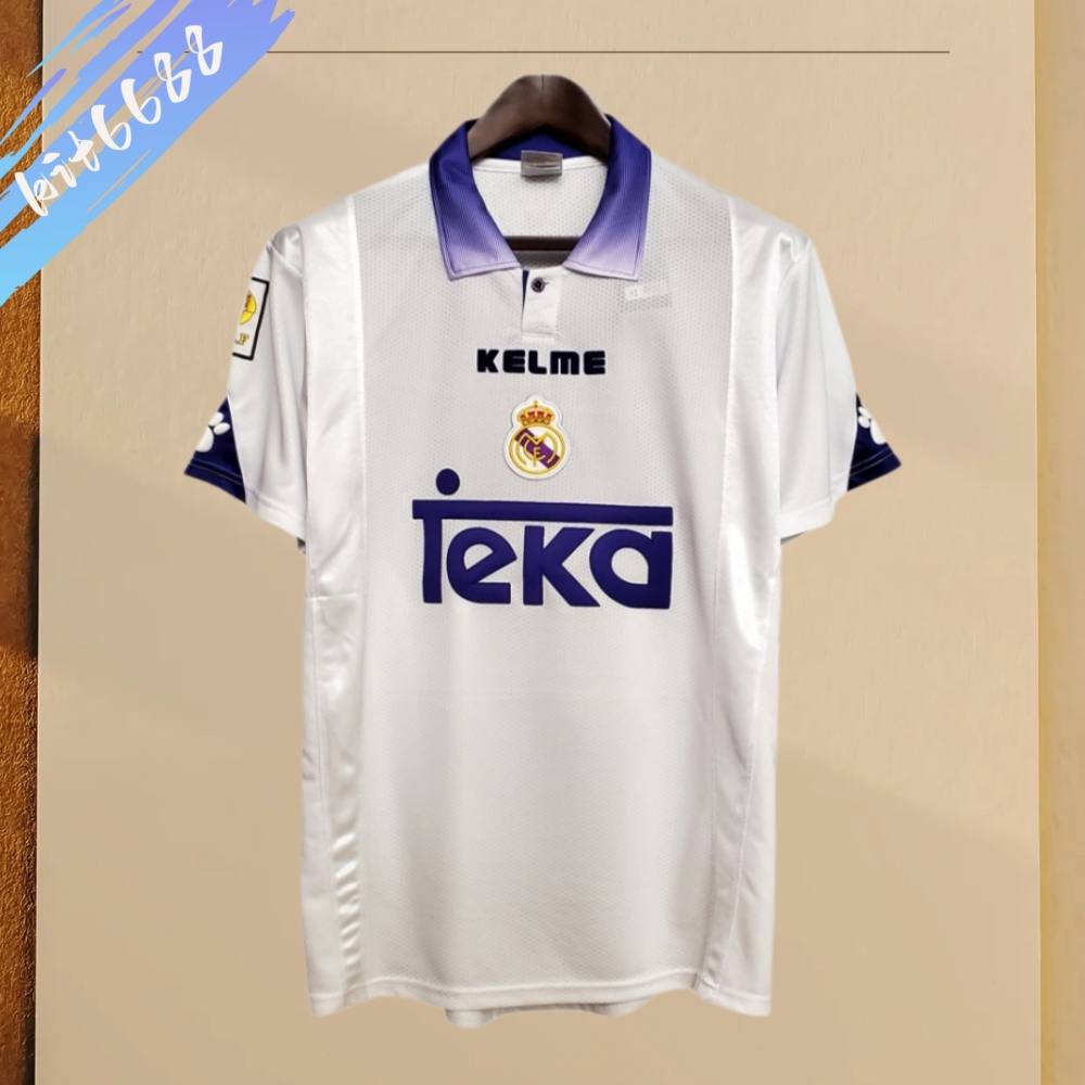1997/1998 Real Madrid Home Retro Football Shirt