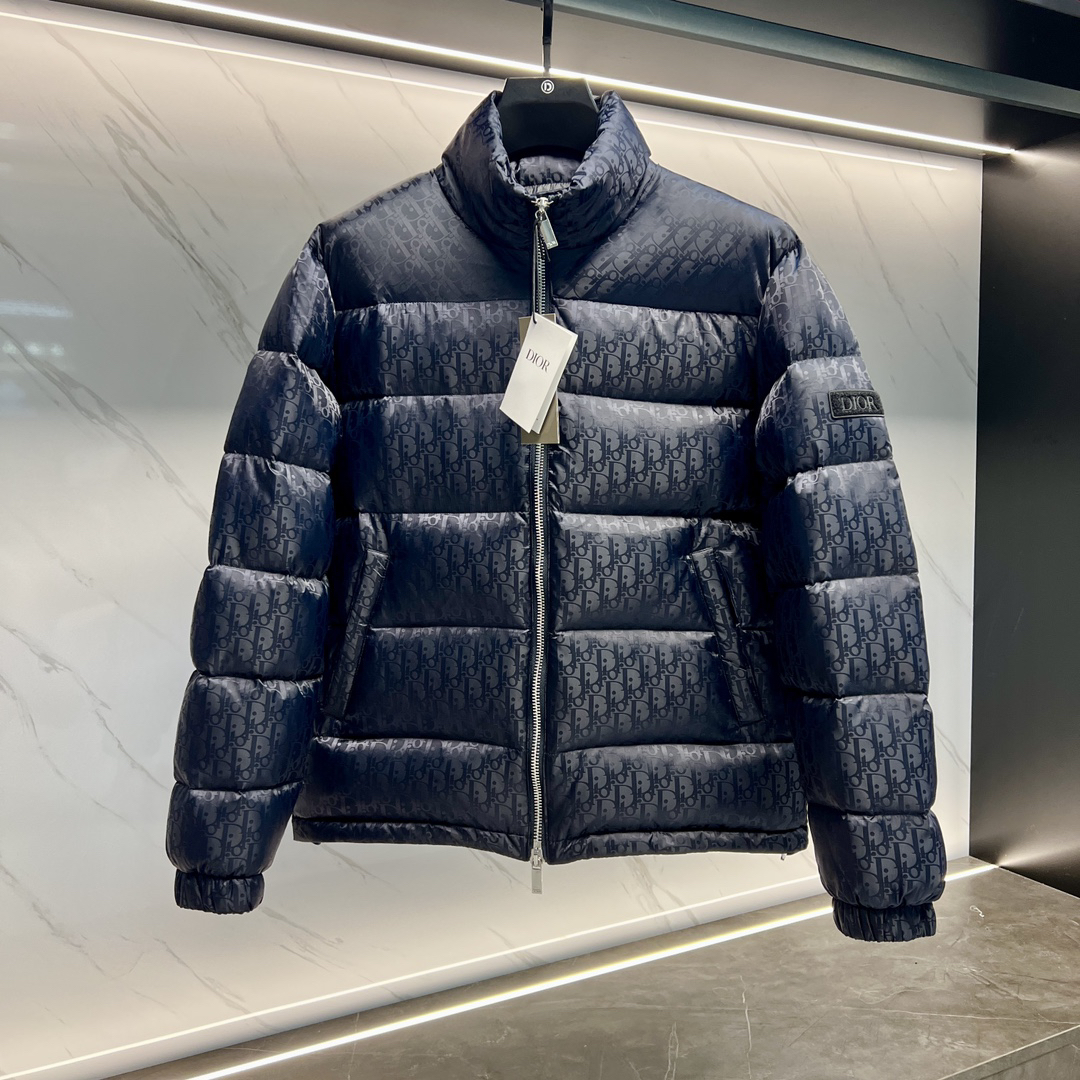 Dior Herbst/Winter 2026 oblique Daunenjacke Größe M-3XL