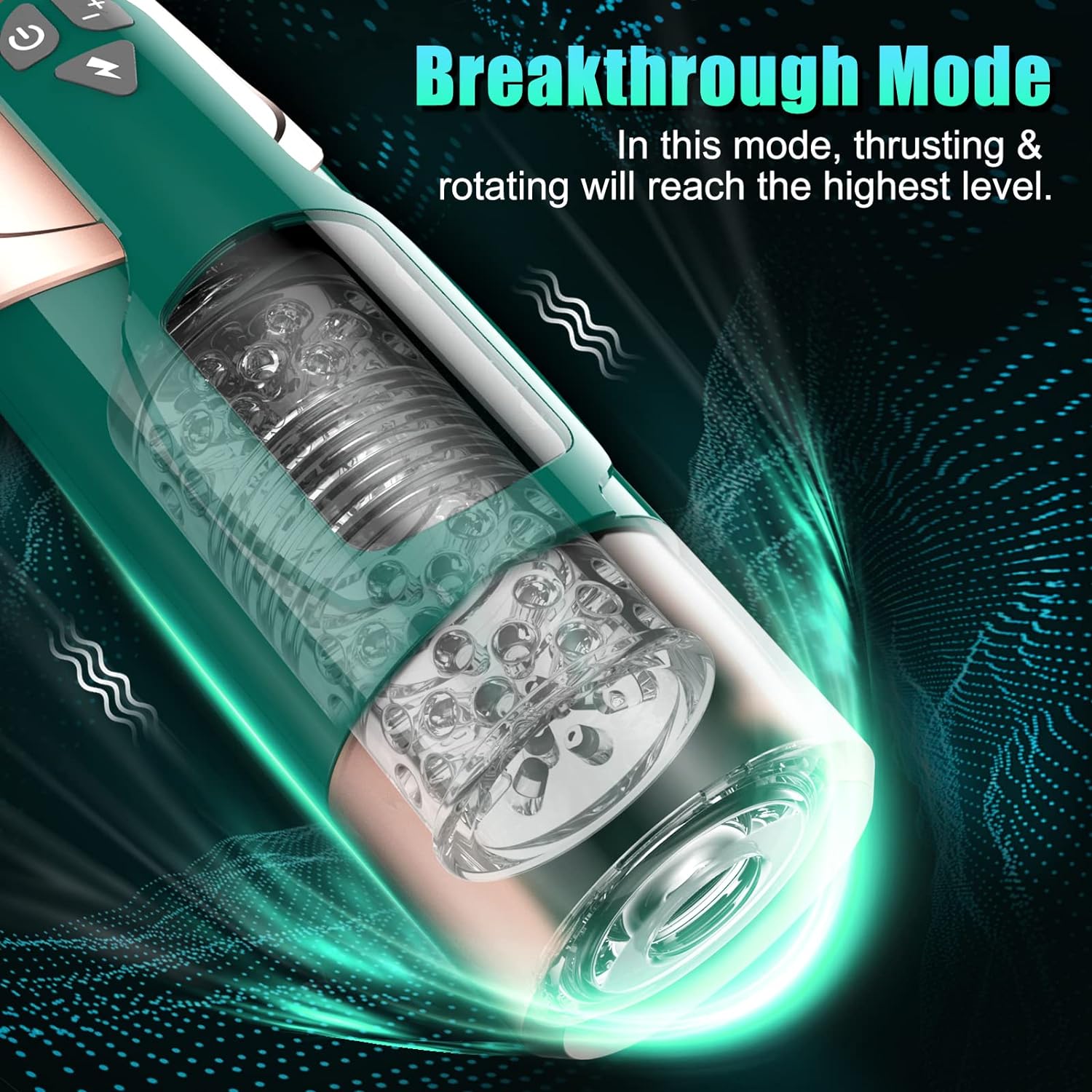 Electric masturbation sleeve for men