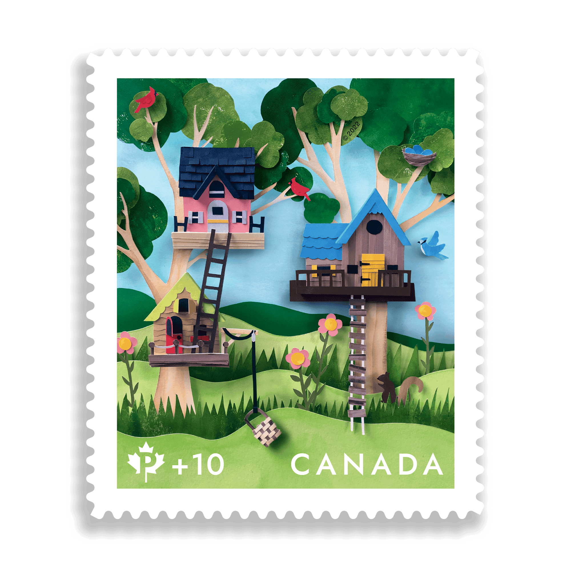 Canada Post Community Foundation (2022) – 100 Permanent™ Domestic Rate Stamps