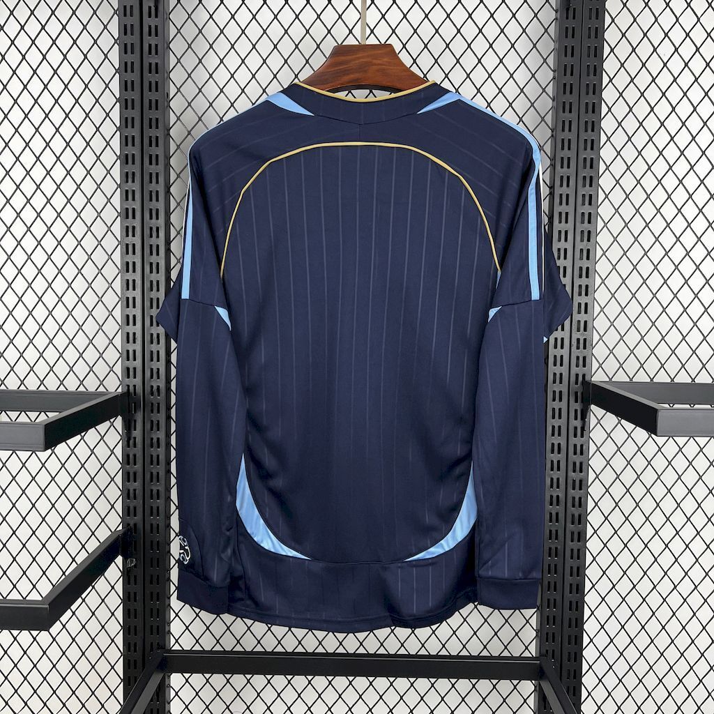 Argentina 2006-07 World Cup Away Long Sleeves Retro Jersey
